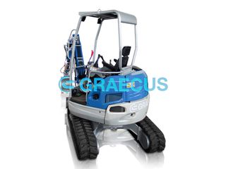 Εκσκαφέας Με Ερπύστριες Graecus 2026 EB35-PRO|ΜΙΝΙ ΤΣΑΠΑΚΙ 3.5T, KUBOTA DIESEL (24%)-thumb-23