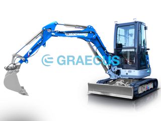 Εκσκαφέας Με Ερπύστριες Graecus 2026 EB35-PRO|ΜΙΝΙ ΤΣΑΠΑΚΙ 3.5T, KUBOTA DIESEL (24%)-thumb-22