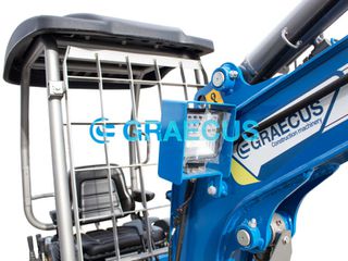 Εκσκαφέας Με Ερπύστριες Graecus 2026 EB20-PRO|ΜΙΝΙ ΤΣΑΠΑΚΙ 2T, KUBOTA DIESEL (24%)-thumb-1
