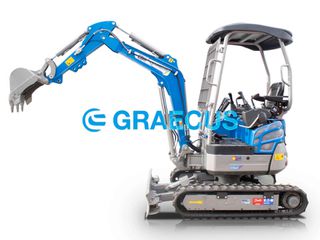 Εκσκαφέας Με Ερπύστριες Graecus 2026 EB20-PRO|ΜΙΝΙ ΤΣΑΠΑΚΙ 2T, KUBOTA DIESEL (24%)-thumb-7