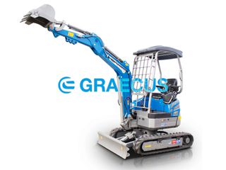 Εκσκαφέας Με Ερπύστριες Graecus 2026 EB20-PRO|ΜΙΝΙ ΤΣΑΠΑΚΙ 2T, KUBOTA DIESEL (24%)-thumb-5