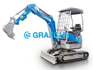 Εκσκαφέας Με Ερπύστριες Graecus 2026 EB20-PRO|ΜΙΝΙ ΤΣΑΠΑΚΙ 2T, KUBOTA DIESEL (24%)-thumb-2