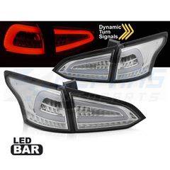 ΦΩΤΑ ΠΙΣΩ LED ΧΡΩΜΙΟΥ SEQ ταιριάζει σε FORD FOCUS MK 3 SW 11-18