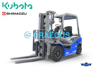 Graecus 2026 FD35V-KUBOTA|ΚΛΆΡΚ 3.5Τ KUBOTA STAGE V DIESEL | DUPLEX 30...