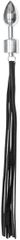 XXdreamSToys Aluminium Plug with Leather Whip