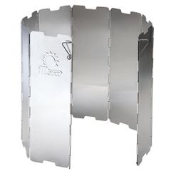 Wind shield for a camping stove burner - silver-thumb-1