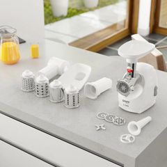 Mincer with shredder 489.81 SMAPP White-thumb-1