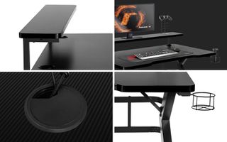 Huzaro Hero 5.0 computer desk Black-thumb-3