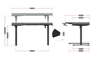 Electric desk - Huzaro Hero 9.1-thumb-1