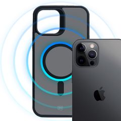 3mk Smoke MagCase for Apple iPhone 12 Pro Max - Black-thumb-3