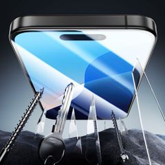 ESR Armorite Tempered Glass with Applicator for iPhone 16 Pro-thumb-2