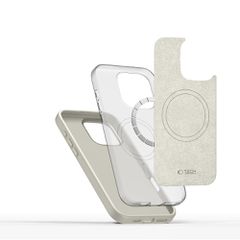 Tech-Protect Silicone PU MagSafe iPhone 16 Pro Case - Beige-thumb-2