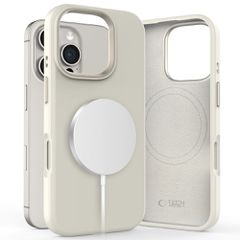 Tech-Protect Silicone PU MagSafe iPhone 16 Pro Case - Beige