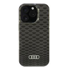 Audi IML Stitching Pattern MagSafe iPhone 16 Pro 6.3" black/black hardcase AU-IMLMIP16P-Q5/D3-BK