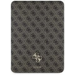 Guess GUFC13RM24PS4SGW iPad Air 13" 2024 brown Magnetic 4G Big Logo