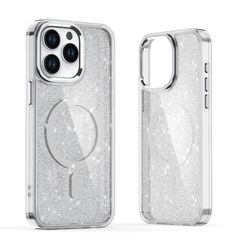 Glitter Case with MagSafe for Samsung Galaxy A36 5G - White