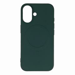 Liquid Silicone Case with MagSafe for Samsung Galaxy S25 Edge - Green