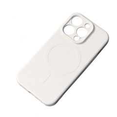 Samsung Galaxy S25 Edge Silicone Case with MagSafe - Beige