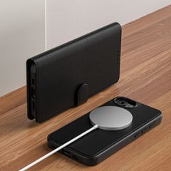 Tech-Protect Wallet MagSafe iPhone 16e Case - Matte Black-thumb-2