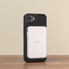 Tech-Protect Wallet MagSafe iPhone 16e Case - Matte Black-thumb-1