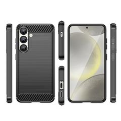 Carbon Case Flexible Silicone for Google Pixel 10 - Black-thumb-2