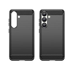 Carbon Case Flexible Silicone for Google Pixel 10 - Black-thumb-1