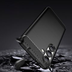 Carbon Case Flexible Silicone for Google Pixel 10 - Black-thumb-3