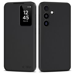 Tech-Protect Smart Wallet Case for Samsung Galaxy S25 - Matte Black