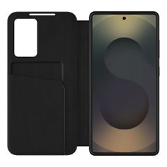 Tech-Protect Smart Wallet Case for Samsung Galaxy S25 - Matte Black-thumb-1