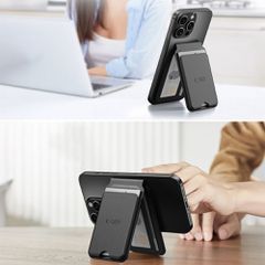 Tech-Protect MagWallet Stand MagSafe Universal Case - Black-thumb-4