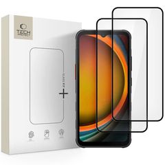 Tech-Protect Glass Fit+ Case 2-pack for Samsung Galaxy Xcover 7 / 7 Pro - Black