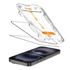 Tech-Protect Quick Set+ Tempered Glass 2-pack for iPhone 15 / 16-thumb-1
