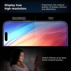 Tech-Protect Quick Set+ 2-pack tempered glass for iPhone 13 / 13 PRO / 14 / 16e / 17e-thumb-4