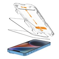 Tech-Protect Quick Set+ 2-pack tempered glass for iPhone 13 / 13 PRO / 14 / 16e / 17e-thumb-1