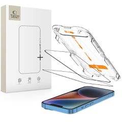 Tech-Protect Quick Set+ 2-pack tempered glass for iPhone 13 / 13 PRO / 14 / 16e / 17e-thumb-0