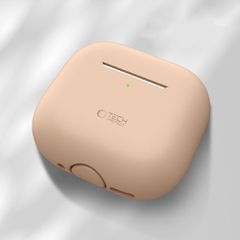 Tech-Protect Silicone Case for Apple AirPods 4 - Beige-thumb-1