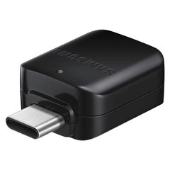 Samsung EE-UN930 USB-A to USB-C OTG Adapter (Bulk - Replacement Packaging) - Black