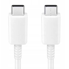 Samsung EP-DA705BWE USB-C - USB-C 3A Cable 1m (OOB Bulk - Replacement Packaging) - White-thumb-1