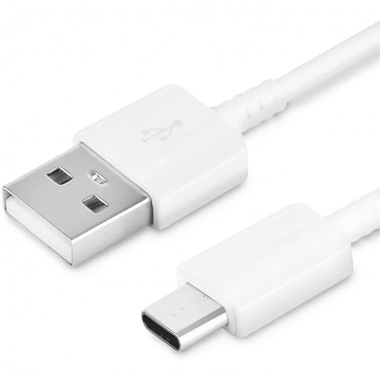 Samsung EP-DN930CWE USB-A - USB-C 3A Cable 1.2m (Bulk - replacement packaging) - white