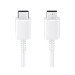 Samsung EP-DN975BWE USB-C - USB-C 5A Cable 1m (Bulk - Replacement Packaging) - White-thumb-1
