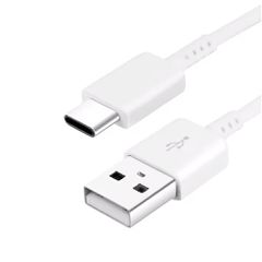 Samsung EP-DW700CWE USB-A - USB-C Cable 1.5m (Bulk - Replacement Packaging) - White-thumb-1