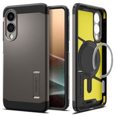 Spigen Tough Armor MagSafe Case for Samsung Galaxy S25 Edge - Gray/Black