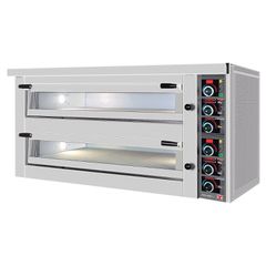 ΗΛΕΚΤΡΙΚΟΣ ΔΙΠΛΟΣ ΦΟΥΡΝΟΣ ΜΕ ΠΥΡΟΤΟΥΒΛΑ 20.4kW 152x95x80cm NORTH FPD152
