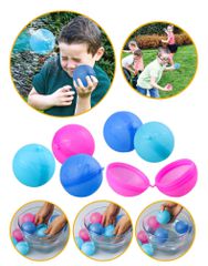 Happy Summer - Water Bombs Re-usable Ø6,5cm 6-Pack (303512)