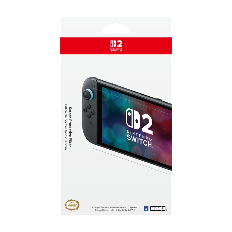 HORI - Screen Protective Filter for Nintendo Switch 2 - Transparent / Nintendo Switch 2