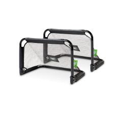 EXIT - Pico Steel Football Goal 90x60cm (set of 2) - Black (41.00.20.00) / Toys