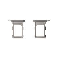 Apple (923-10794) SIM Tray (Original) - Natural Titanium, Apple iPhone 16 Pro / 16 Pro Max