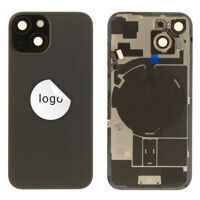 For iPhone/iPad (AP150024BPG-B) Back Glass (Pulled B) - Black, For iPhone 15