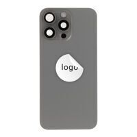 For iPhone/iPad (AP15PM0024GRPG-B) Back Glass (Pulled B) - Grey, For iPhone 15 Pro Max-thumb-4