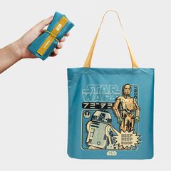 Star Wars™ - Orbitkey Foldable Tote Bag - C-3PO™ & R2-D2™ / Gadgets